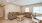 Family Room with Beige couch, white table