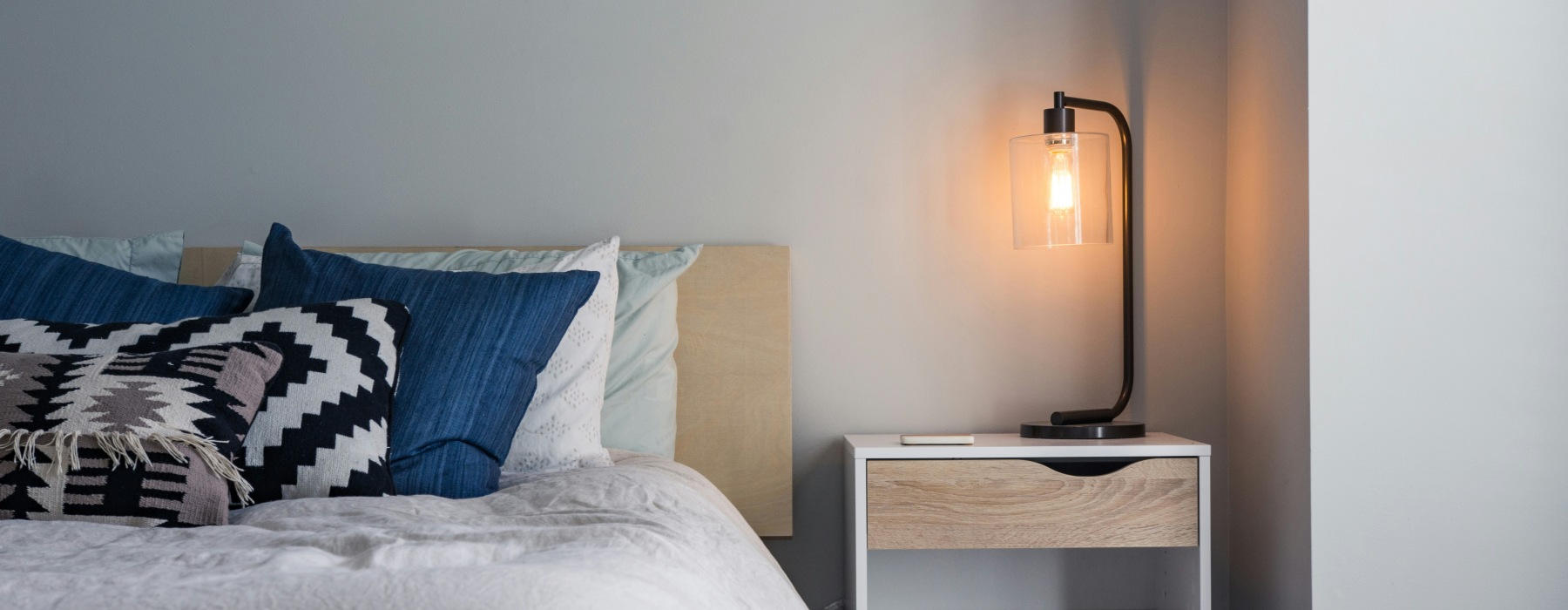 Bedroom at Pleasantwood apartments